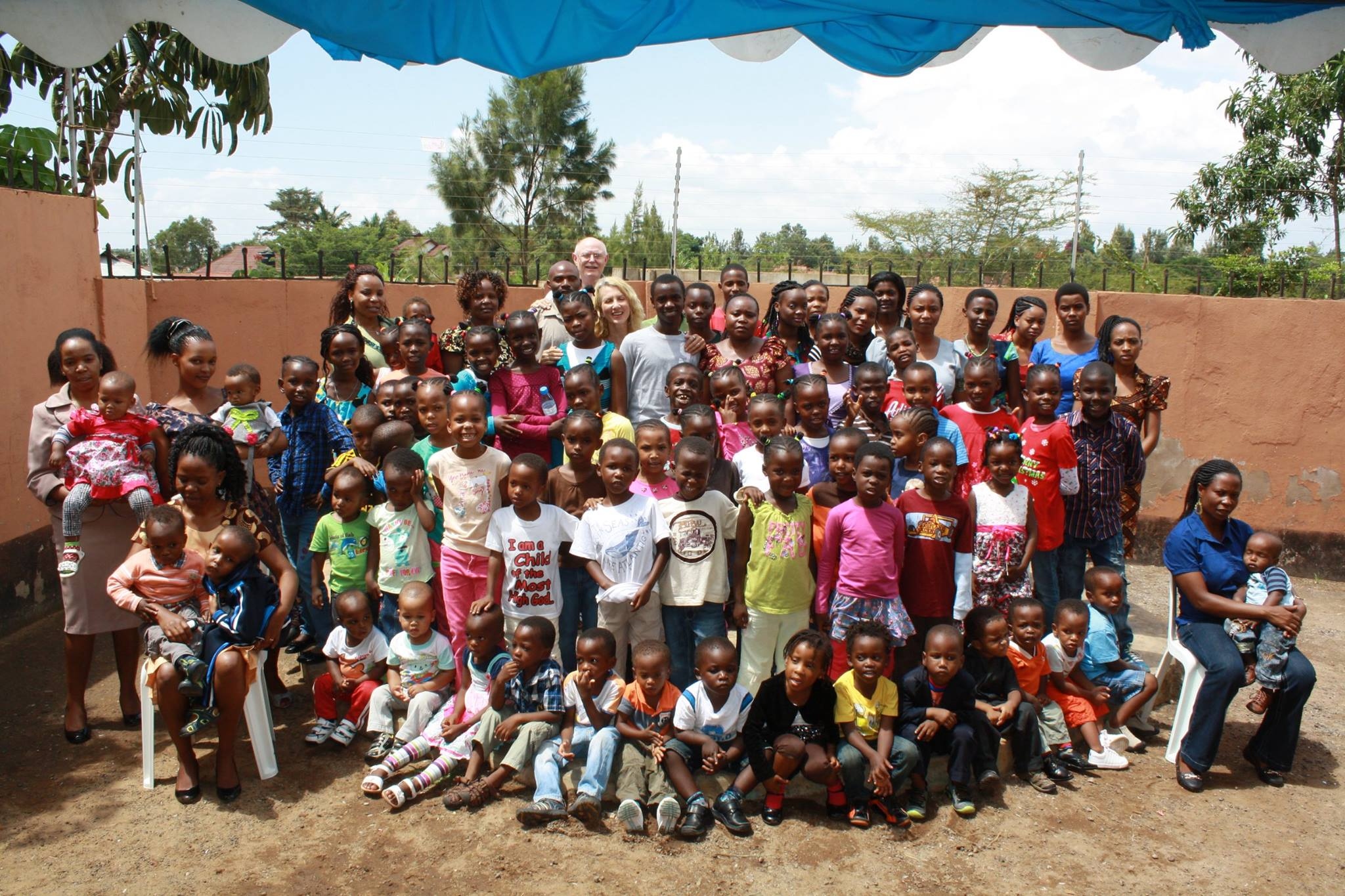 Tammy and the entire Falcos community gathered together